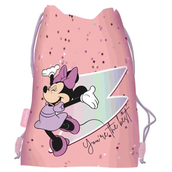 Worek gimnastyczny z Myszką Minnie, sportowy worek 43x34 cm zdjęcie 1