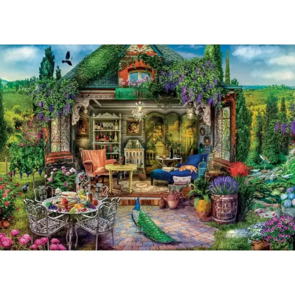 Wypoczynek w regionie winiarskim 1000-elementowe puzzle HQC - Clementoni zdjęcie 2
