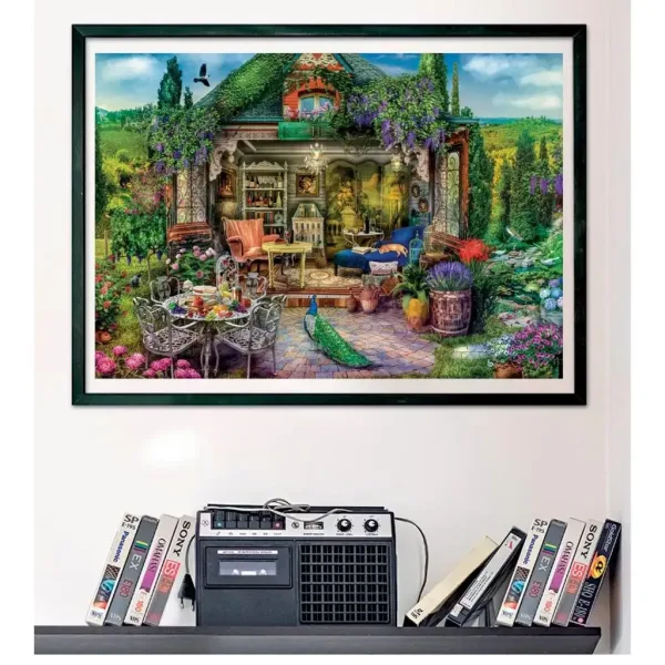 Wypoczynek w regionie winiarskim 1000-elementowe puzzle HQC - Clementoni zdjęcie 3