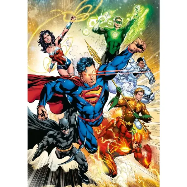 Wysokiej jakości kolekcja - Puzzle 500 elementów DC Comics - Clementoni zdjęcie 2