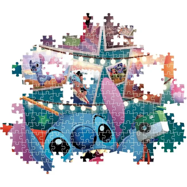 Wysokiej jakości kolekcja Disney Stitch 1000-elementowe puzzle - Clementoni zdjęcie 3