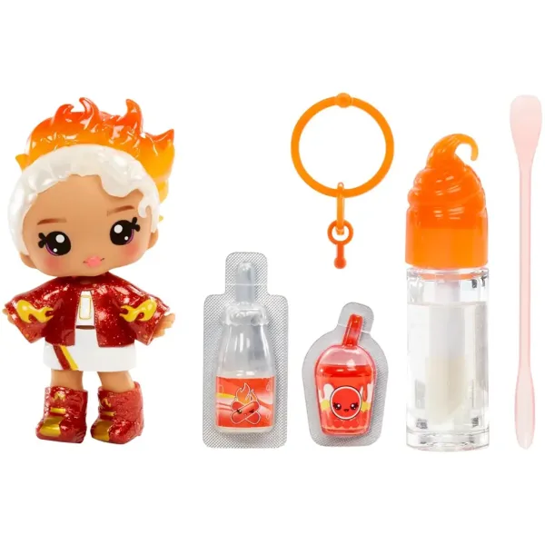 Yummiland: Zrób to sam błyszczyk do ust i lalka – Amber Cinnamon, seria 2 zdjęcie 2