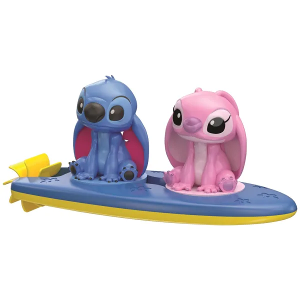 Zabawka do kąpieli Stitch i Angel z deską surfingową - Clementoni baby zdjęcie 2
