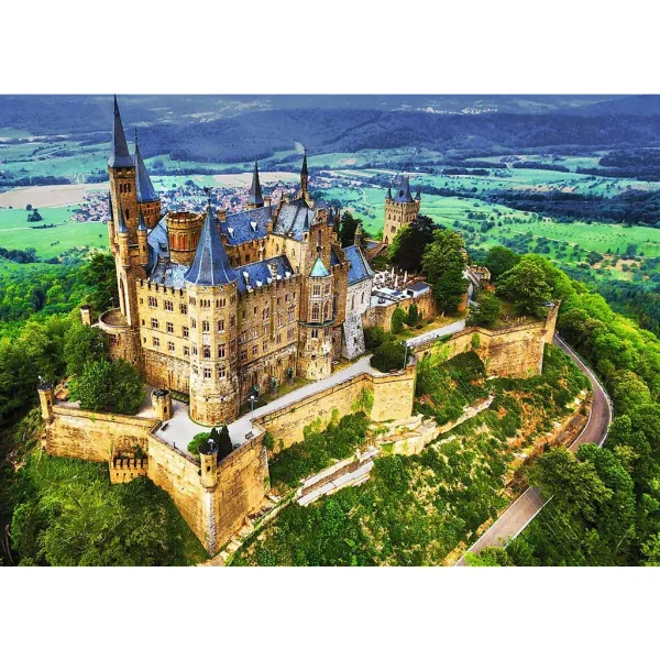 Zamek Hohenzollern puzzle 1000 elementów Premium plus quality - Trefl zdjęcie 2
