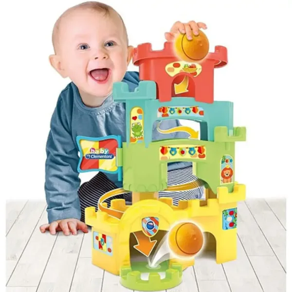Zamek z torem kulkowym - Clementoni Baby zdjęcie 5