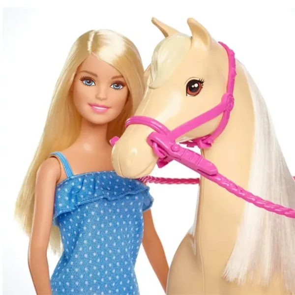 Zestaw Barbie jeździecki z lalką - Mattel zdjęcie 3