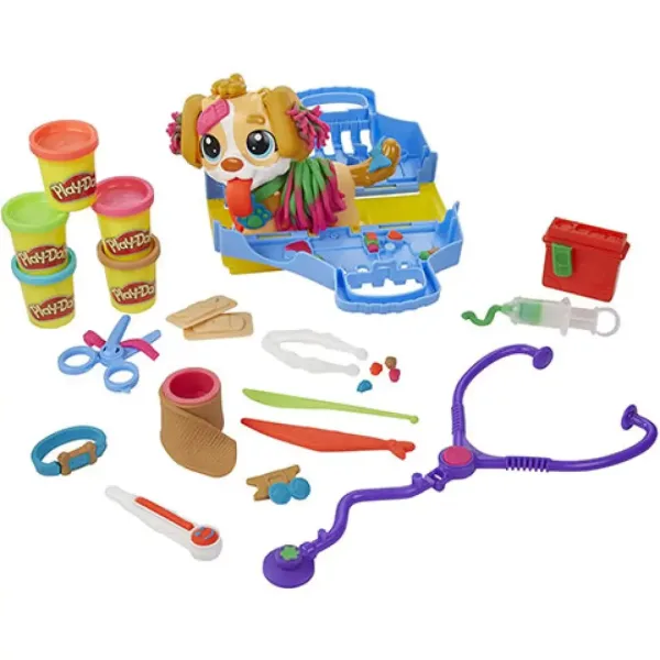 Zestaw ciastoliny Play-Doh Care n Carry Weterynarz - Hasbro zdjęcie 3