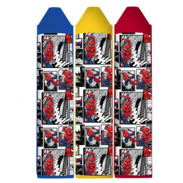 Zestaw do kolorowania Niesamowity Spider-Man z naklejkami i 3 kredkami. zdjęcie 2