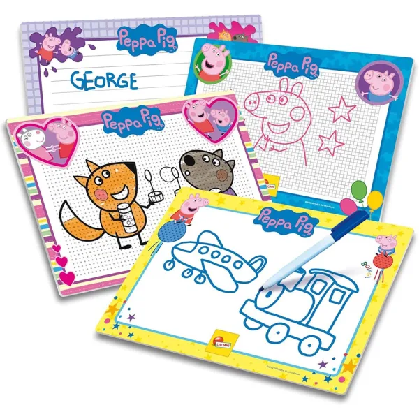 Zestaw do nauki rysowania Świnka Peppa - Lisciani zdjęcie 3