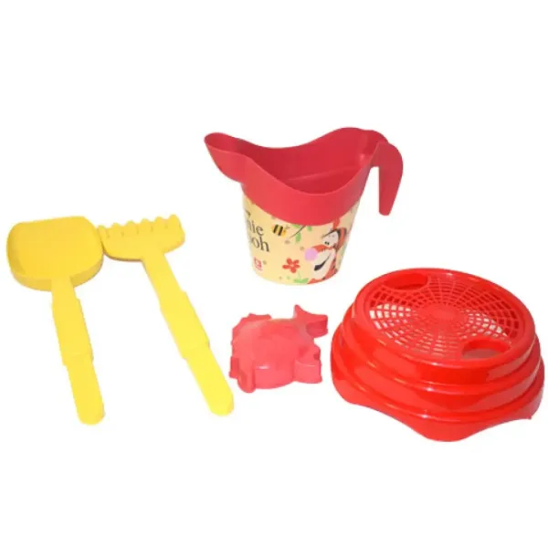 Zestaw do piasku z Kubusiem Puchatkiem i wiaderkiem - Mondo Toys zdjęcie 2