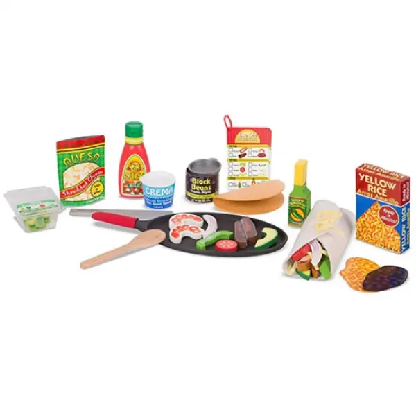 Zestaw do przygotowywania jedzenia Taco i Tortilla - Melissa & Doug zdjęcie 3