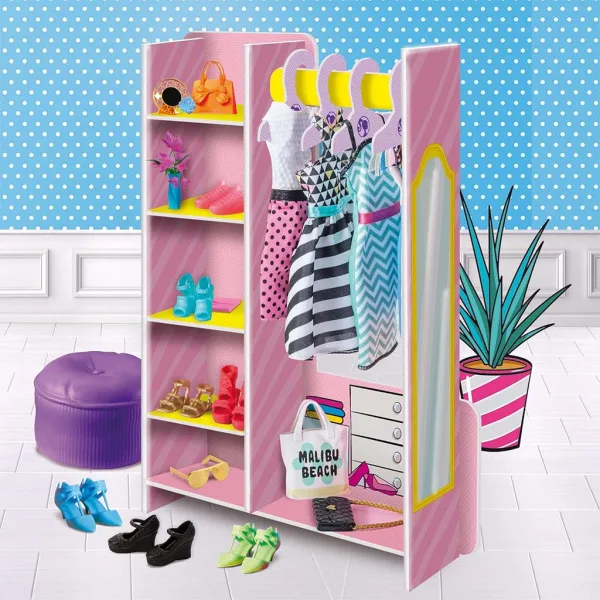 Zestaw do zabawy Barbie Sklep z modą - Lisciani zdjęcie 3