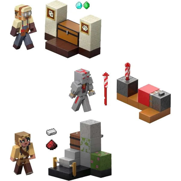 Zestaw do zabawy fajerwerkami Minecraft - Mattel zdjęcie 3