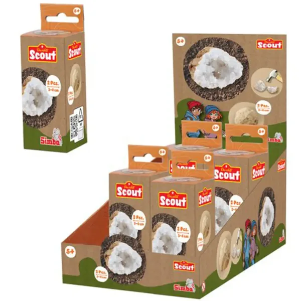 Zestaw geologiczny Scout geoda 1 szt. - Simba Toys zdjęcie 2