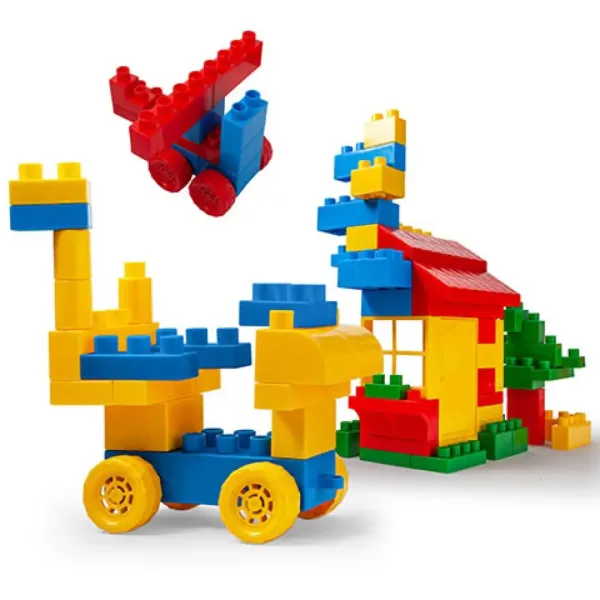 Zestaw klocków konstrukcyjnych Kids Bloks 90 elementów - Wader zdjęcie 2