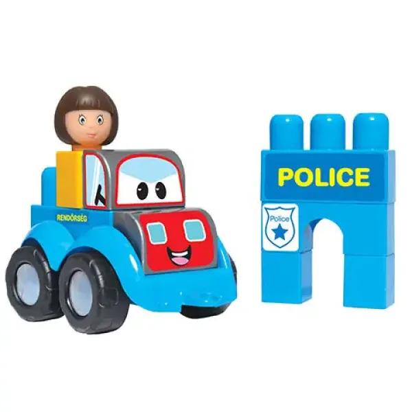 Zestaw konstrukcyjny policji zdjęcie 2