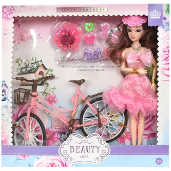 Zestaw modnych lalek Beauty Girl Best Friends z akcesoriami zdjęcie 2