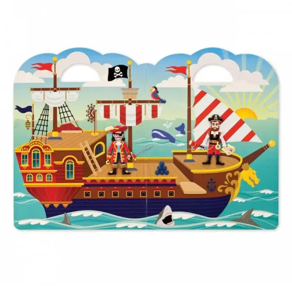 Zestaw naklejek z motywem piratów - Melissa & Doug zdjęcie 3
