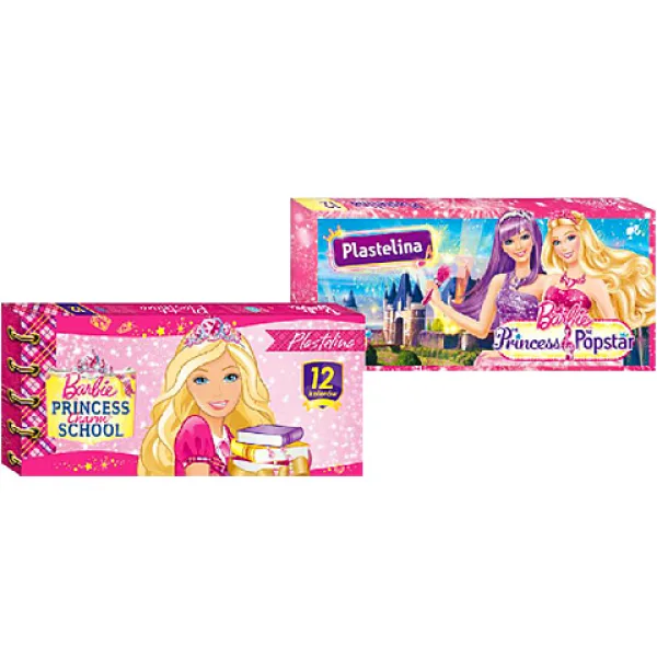 Zestaw plasteliny Barbie, 12 kolorów zdjęcie 1