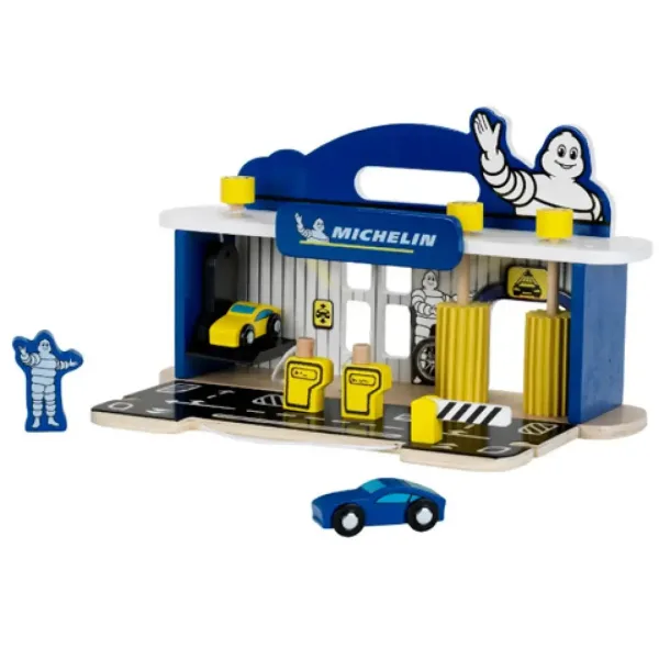 Zestaw serwisowy Michelin z drewna z akcesoriami zdjęcie 3