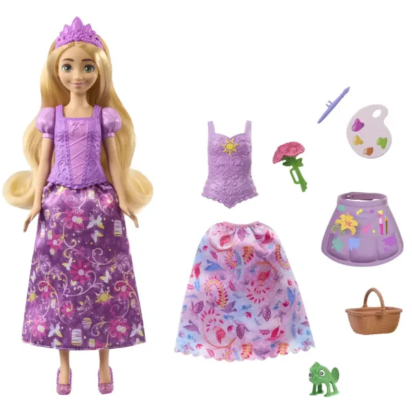 Zestaw zabawowy księżniczki Disneya: Roszpunka - Mattel zdjęcie 2