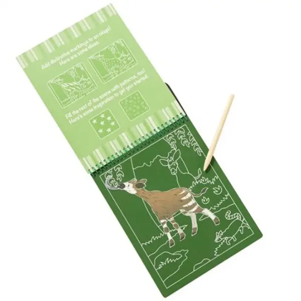 Zeszyt z obrazkami safari - Melissa & Doug zdjęcie 3