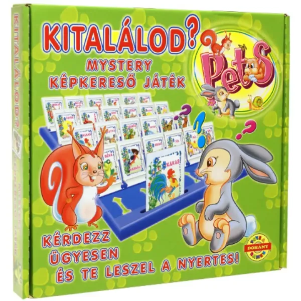 Zgadnij! Gra planszowa z wyszukiwaniem obrazków zwierząt - D-Toys zdjęcie 2