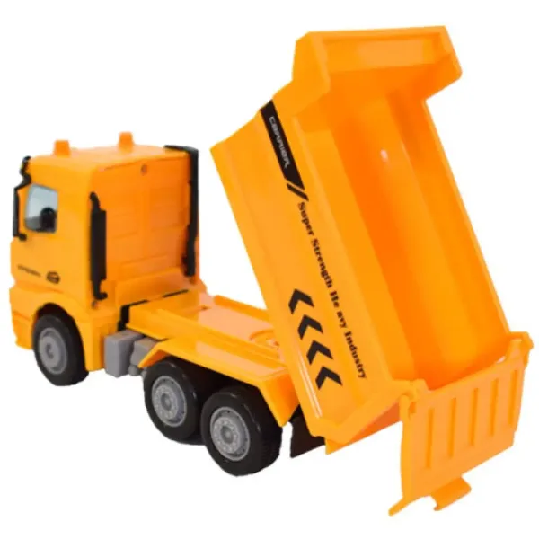 Żółta ciężarówka z wywrotką 17cm zdjęcie 2