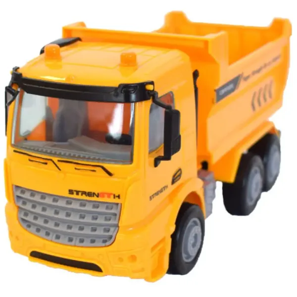 Żółta ciężarówka z wywrotką 17cm zdjęcie 3