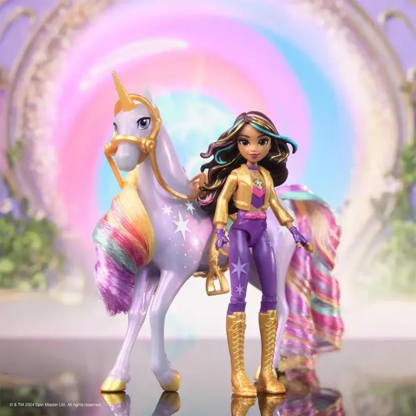 Akademia Jednorożców: z jednorożcem i lalką - Sophia i Wildstar - Spin Master zdjęcie 3
