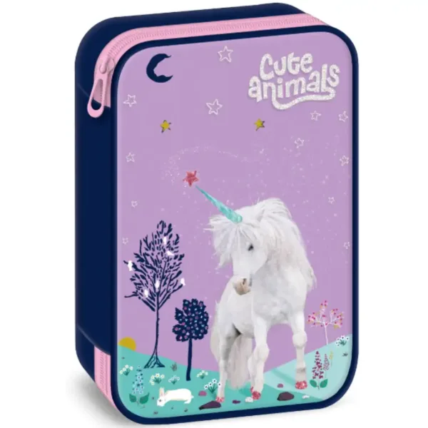 Ars Una Cute Pets Unicorn wielopoziomowy piórnik zdjęcie 1