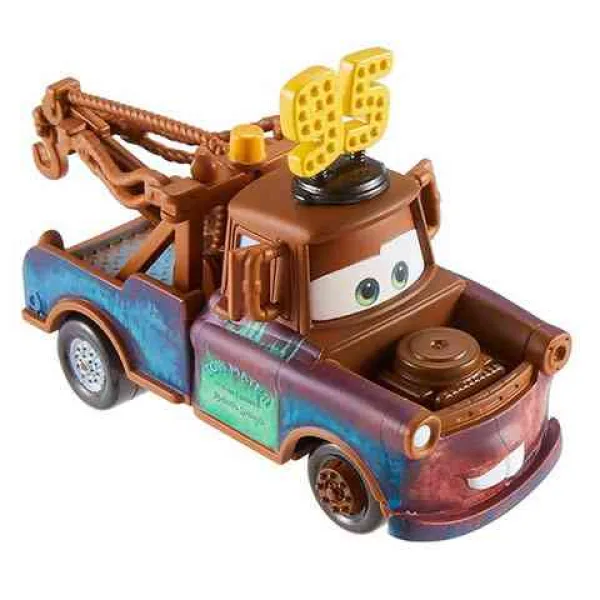 Auta 3.: Matuka z 95. hełmem postać małego samochodu 1/55 - Mattel zdjęcie 2
