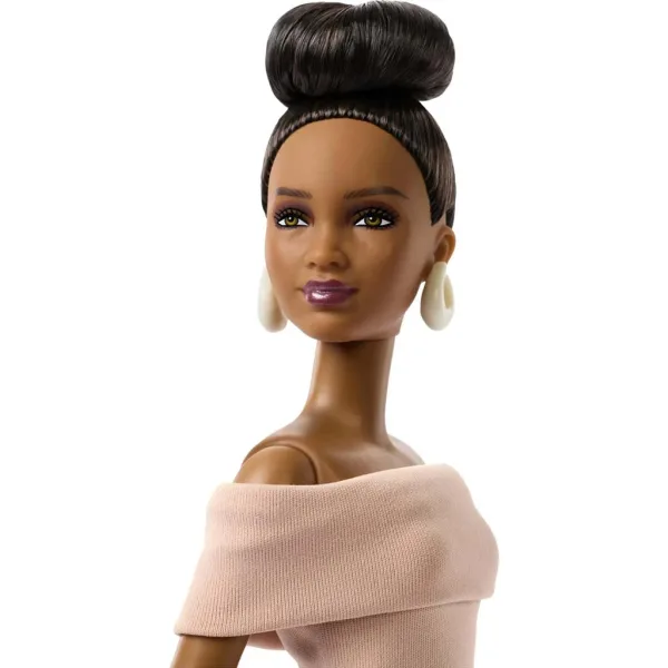 Barbie: Signature Basics Neutral Collection 08 lalka kolekcjonerska - Mattel zdjęcie 4