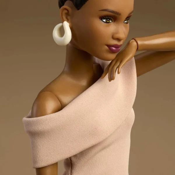 Barbie: Signature Basics Neutral Collection 08 lalka kolekcjonerska - Mattel zdjęcie 6