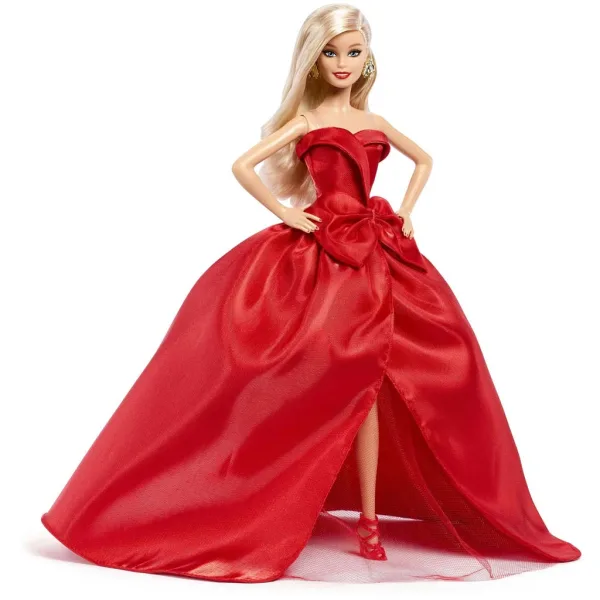 Barbie: Signature Holiday 2026 lalka kolekcjonerska z blond włosami 32 cm - Mattel zdjęcie 3