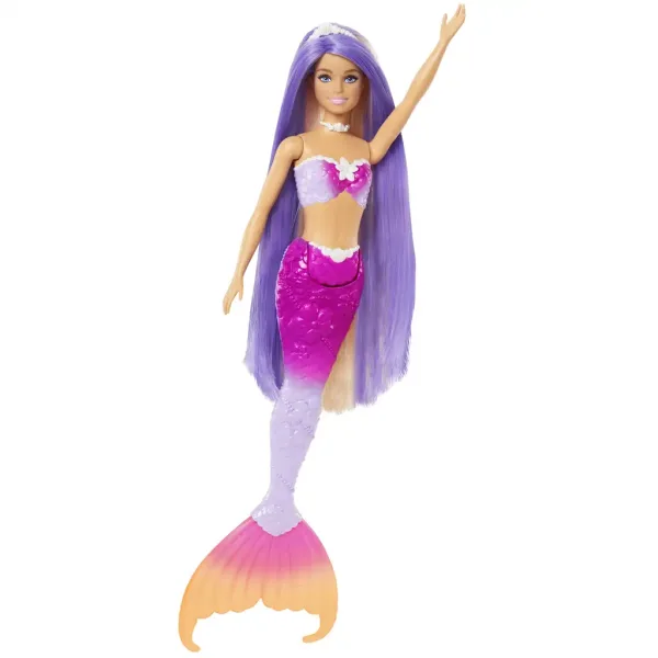 Barbie: Syrenka zmieniająca kolor z akcesoriami – Mattel zdjęcie 4