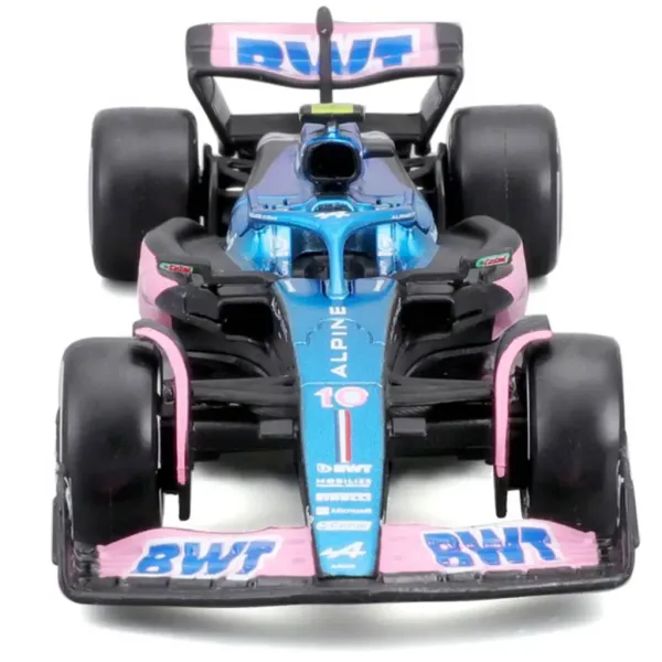 Bburago: Alpine A523 F1 samochód wyścigowy, metalowy model samochodu w skali 1/43 zdjęcie 3