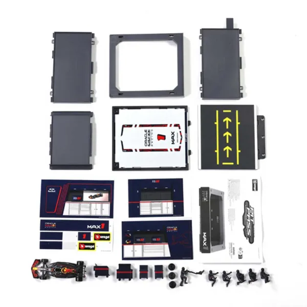 Bburago: F1 samochód wyścigowy - Red Bull RB21 Pit / Max Verstappen 1/43 zdjęcie 3