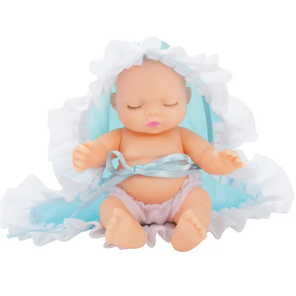 BEAU Baby śpiąca lalka niespodzianka w kuli w dwóch wersjach 8,5 cm 1 szt. zdjęcie 2