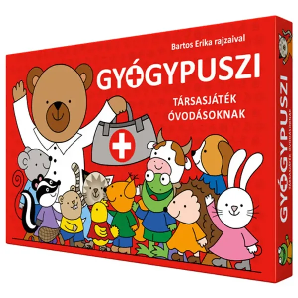 Bogyó i Babcia: Gra planszowa "Lekarski buziak" dla przedszkolaków zdjęcie 3