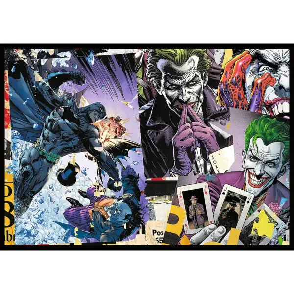 Bohaterowie i złoczyńcy Gotham z Batmana, puzzle 4x250 elementów - Trefl zdjęcie 4