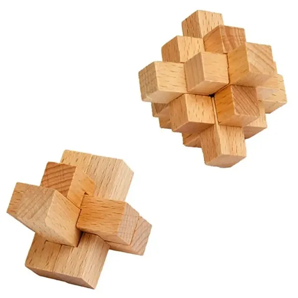 Brain Quest drewniana łamigłówka w różnych wersjach 1szt zdjęcie 4