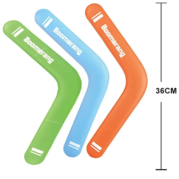 Bumerang: Bumerang w różnych kolorach, 36 cm, 1 szt. zdjęcie 2