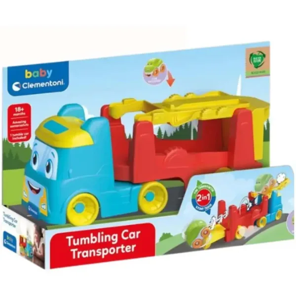 Clementoni Baby: Kolorowy transport samochodów 2w1 zdjęcie 1