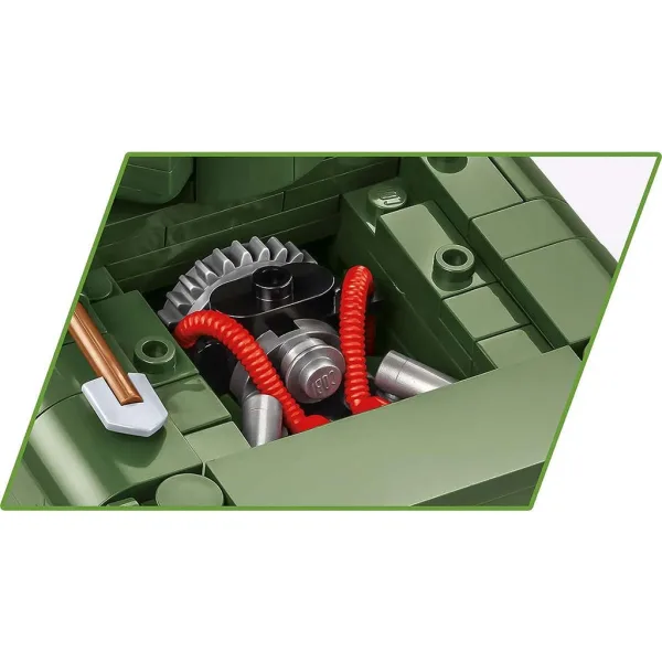 COBI: Gra konstrukcyjna czołgu M4A1 Sherman (3126) zdjęcie 4