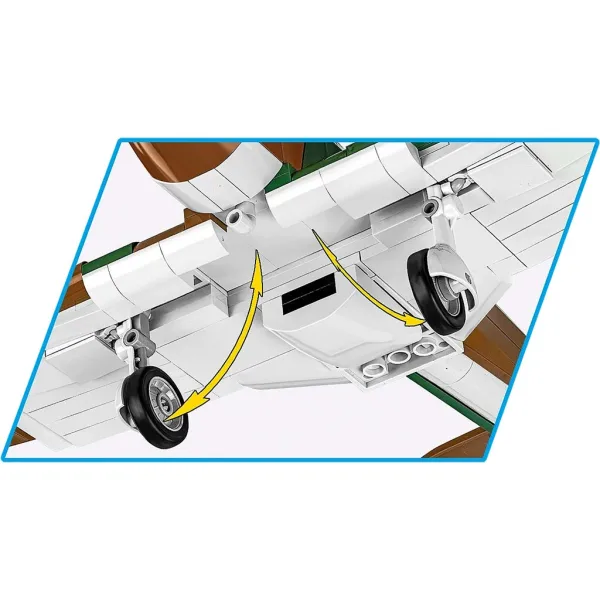 COBI: Zabawka konstrukcyjna samolot Hawker Hurricane (5762) zdjęcie 3