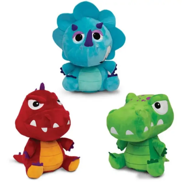 Crackin Eggs Jurassic Friends pluszowy dinozaur w trzech wariantach zdjęcie 3