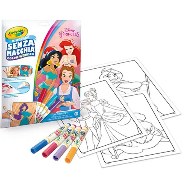 Crayola: Color Wonder Disney księżniczki malowanka bez rozmazania zdjęcie 2