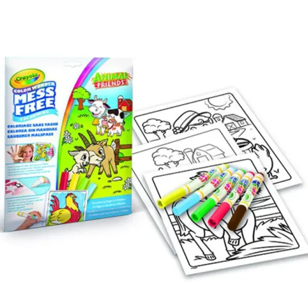 Crayola: Color Wonder Zwierzęta na farmie malowanka bez bałaganu zdjęcie 2