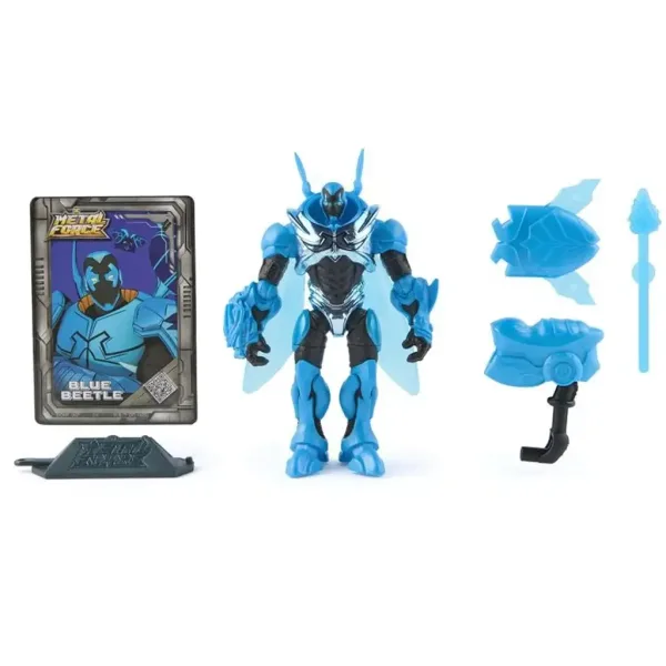DC Metal Force Blue Beetle figurka z akcesoriami - Spin Master zdjęcie 4